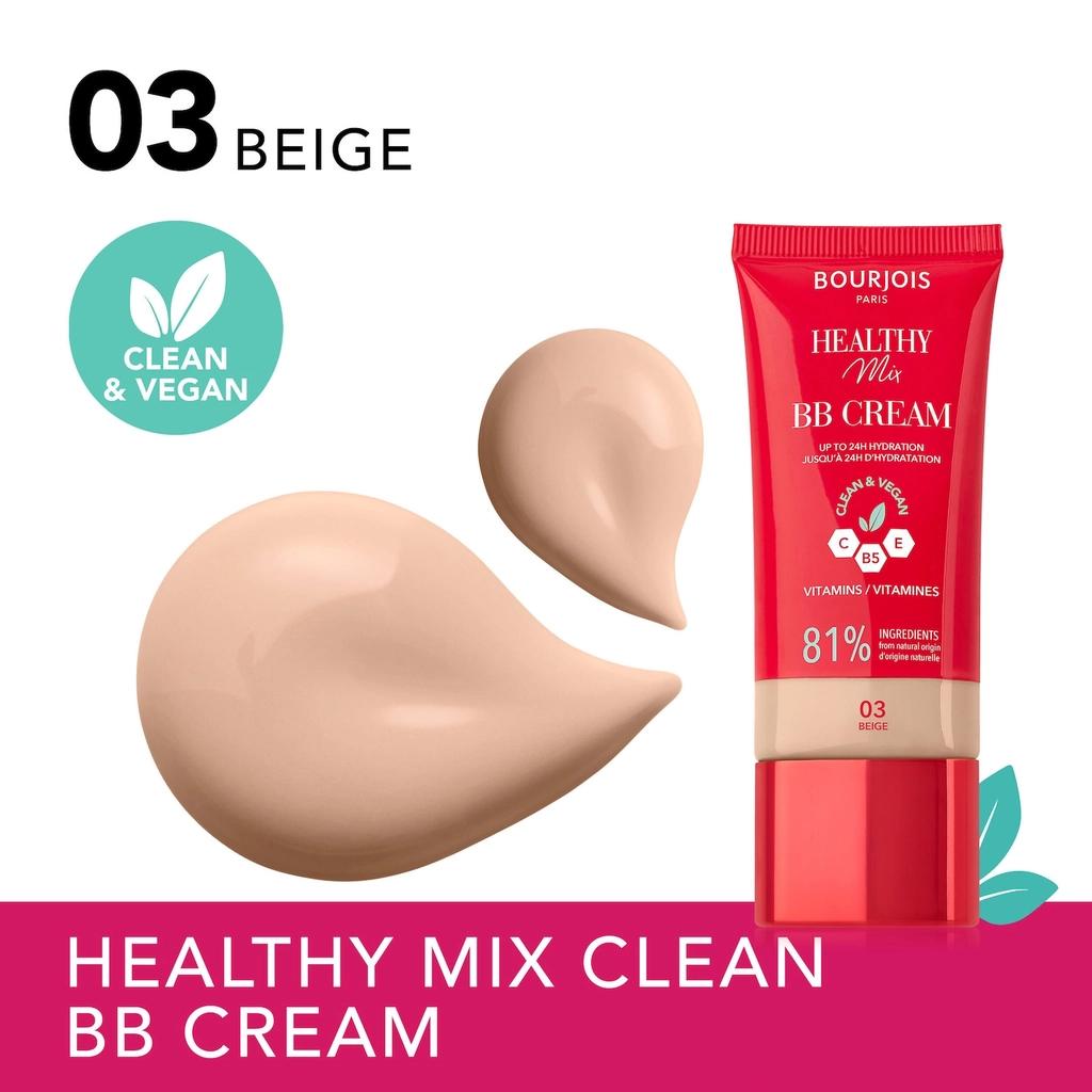 Bourjois Healthy Mix Clean BB Cream 03 Beige for Radiant Skin