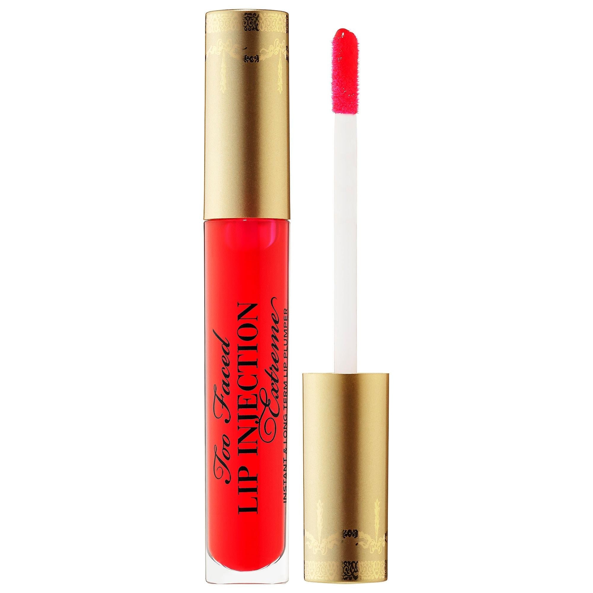 Lip Injection Extreme Lip Plumper Gloss - Hydrating, Long-Lasting Lip Volumizing Gloss - Cruelty-Free &amp; Gluten-Free Beauty