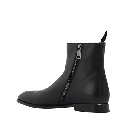 Dolce &amp; Gabbana Leather Ankle Boots