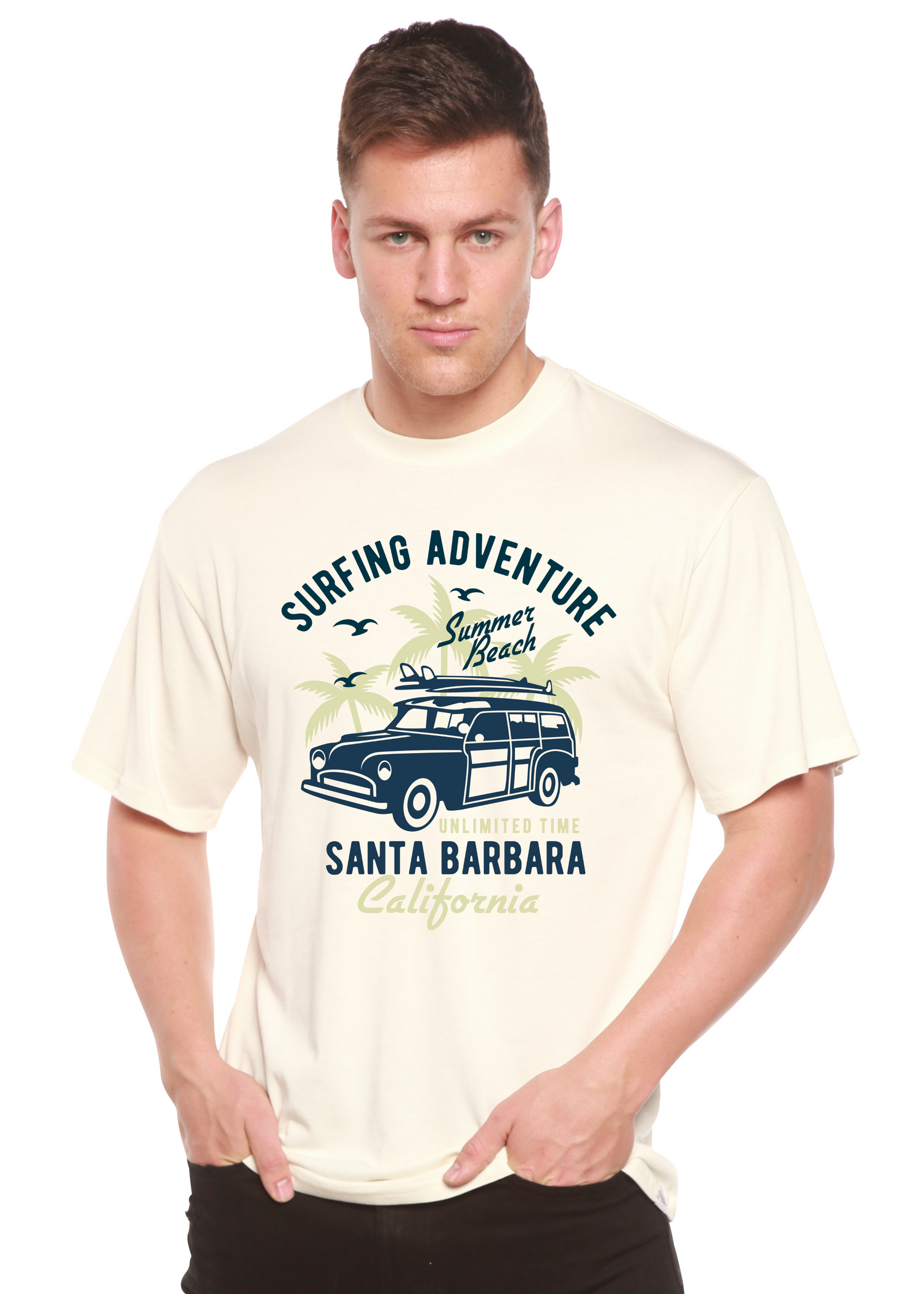 Surfing Adventure Spun Bamboo® Men&