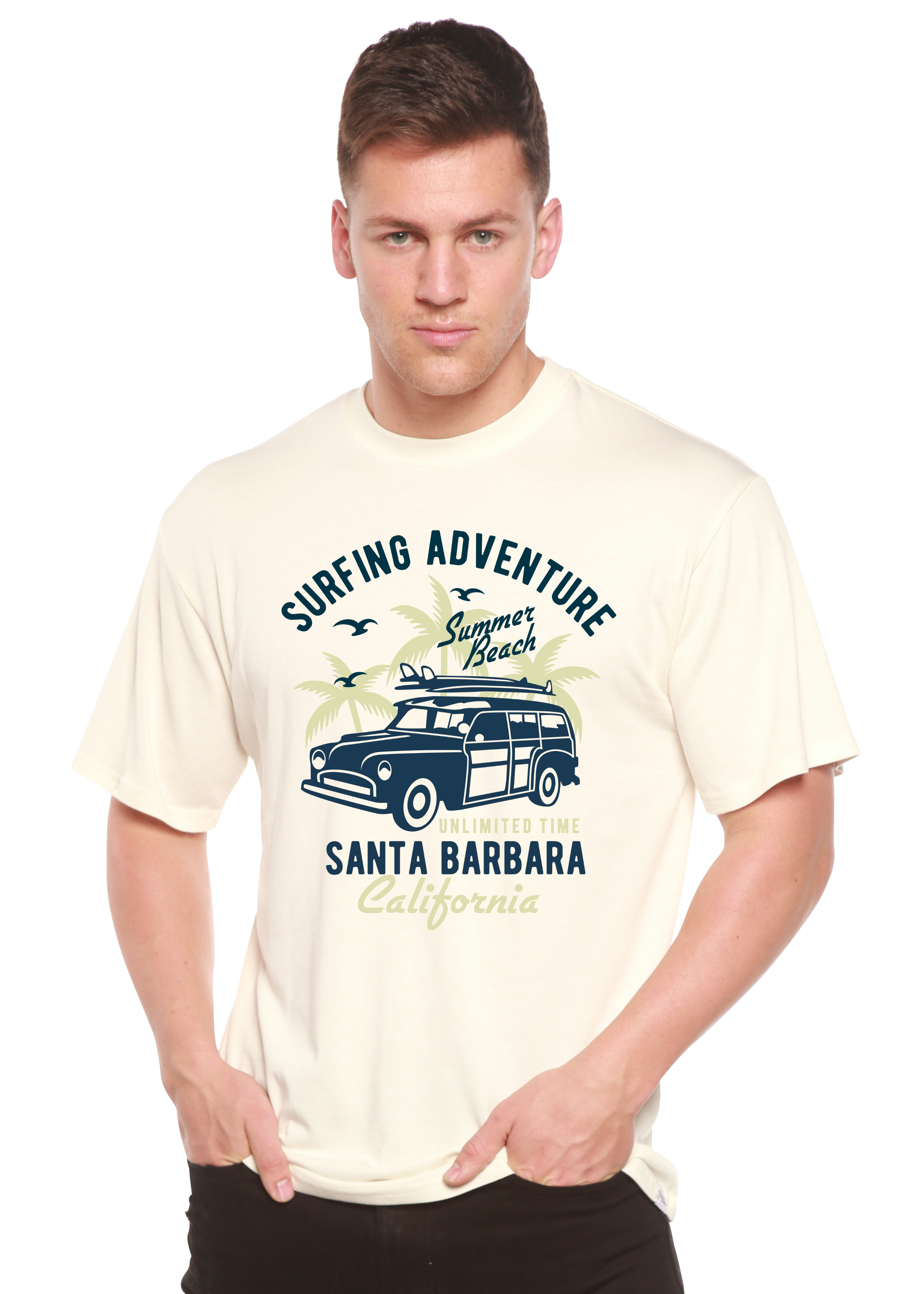 Surfing Adventure Spun Bamboo® Men&