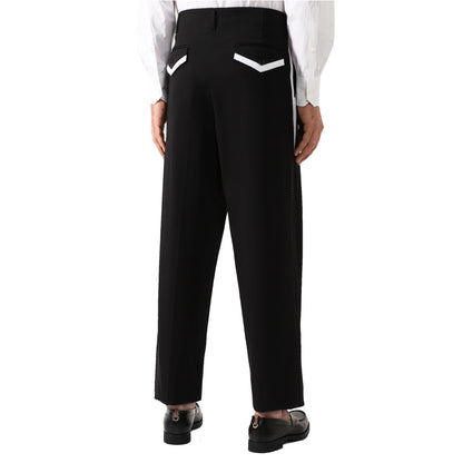 Dolce &amp; Gabbana Side Stripe Pleat Trousers