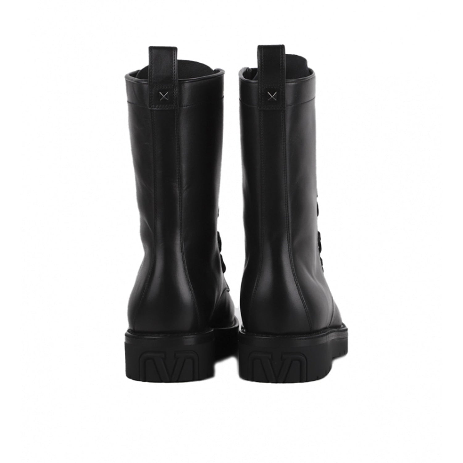 Valentino Garavani Valentino Garavani Combat Leather Boots