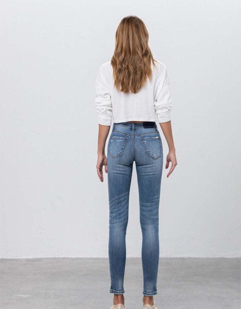 Everyday Mid Rise Ankle Skinny Jeans