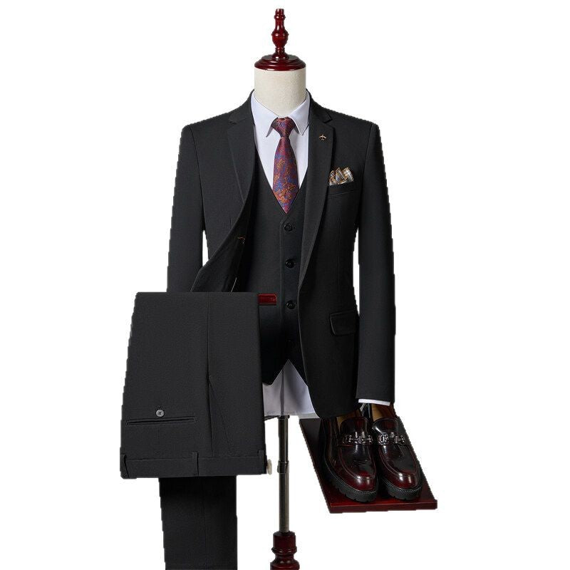 Mens Slim Fit Business Suit Set