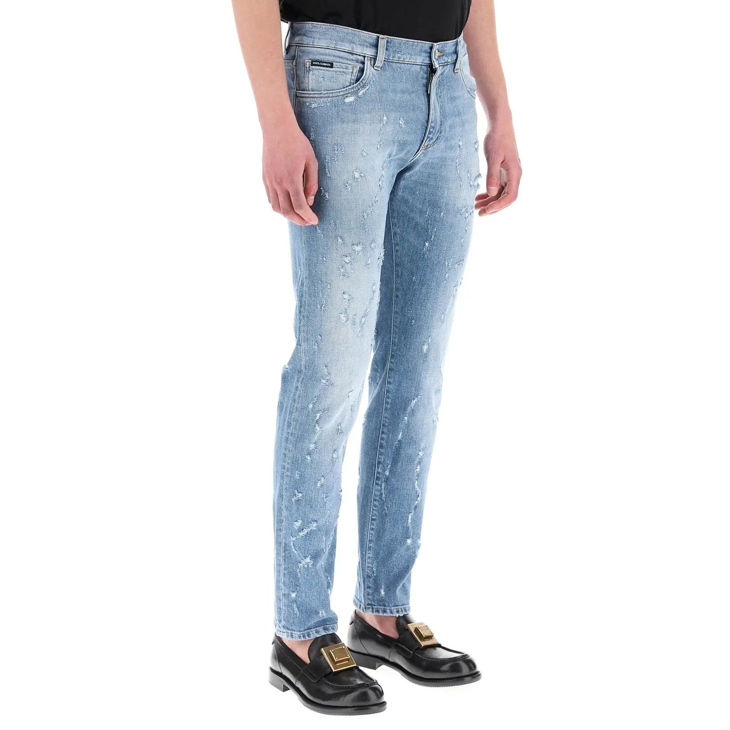 Dolce &amp; Gabbana Cotton Denim Jeans