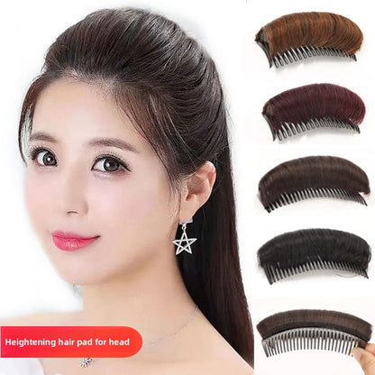 Wigs, hair pads, combs and hair softeners