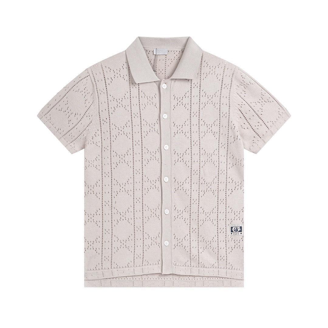 Dior Light Brown T-Shirt With Collar