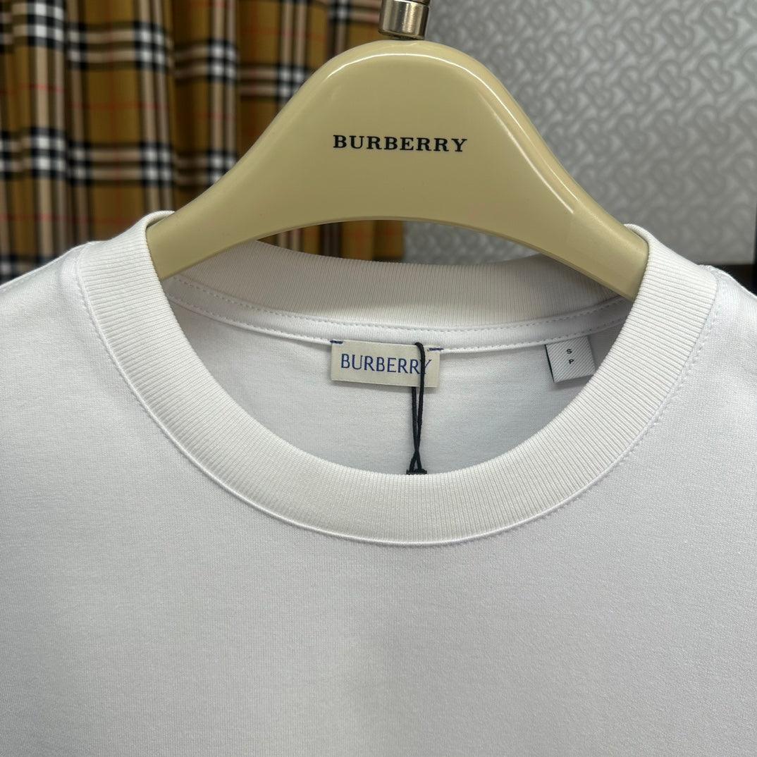 Burberry T-Shirt Without Collar &