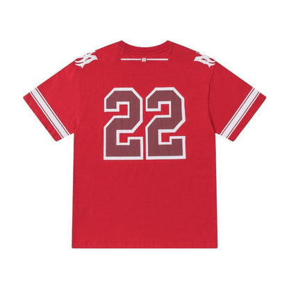 Amiri 22 Red T-Shirt Without Collar