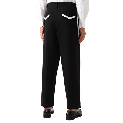 Dolce &amp; Gabbana Side Stripe Pleat Trousers