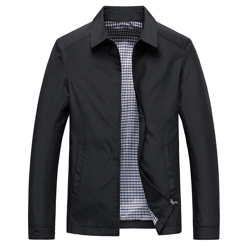 Mens Casual Lapel Jacket