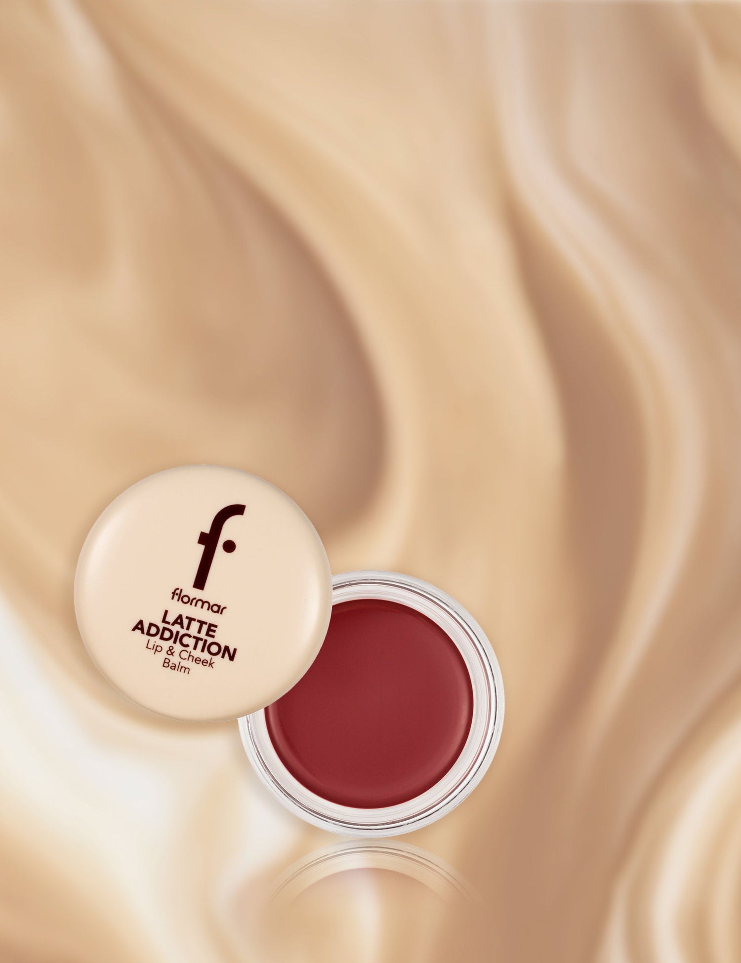Flormar Latte Tinted Lip and Cheek Balm with Glossy Finish