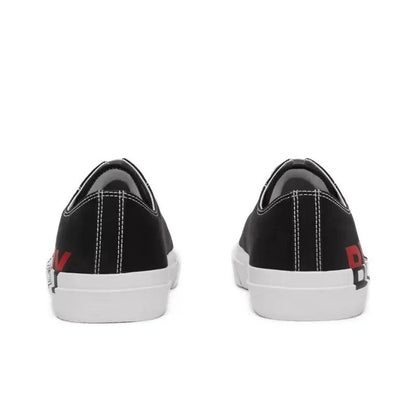Burberry Logo Print Cotton Black Red White