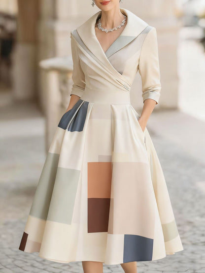 Womens Cardigan Style Linen Dress