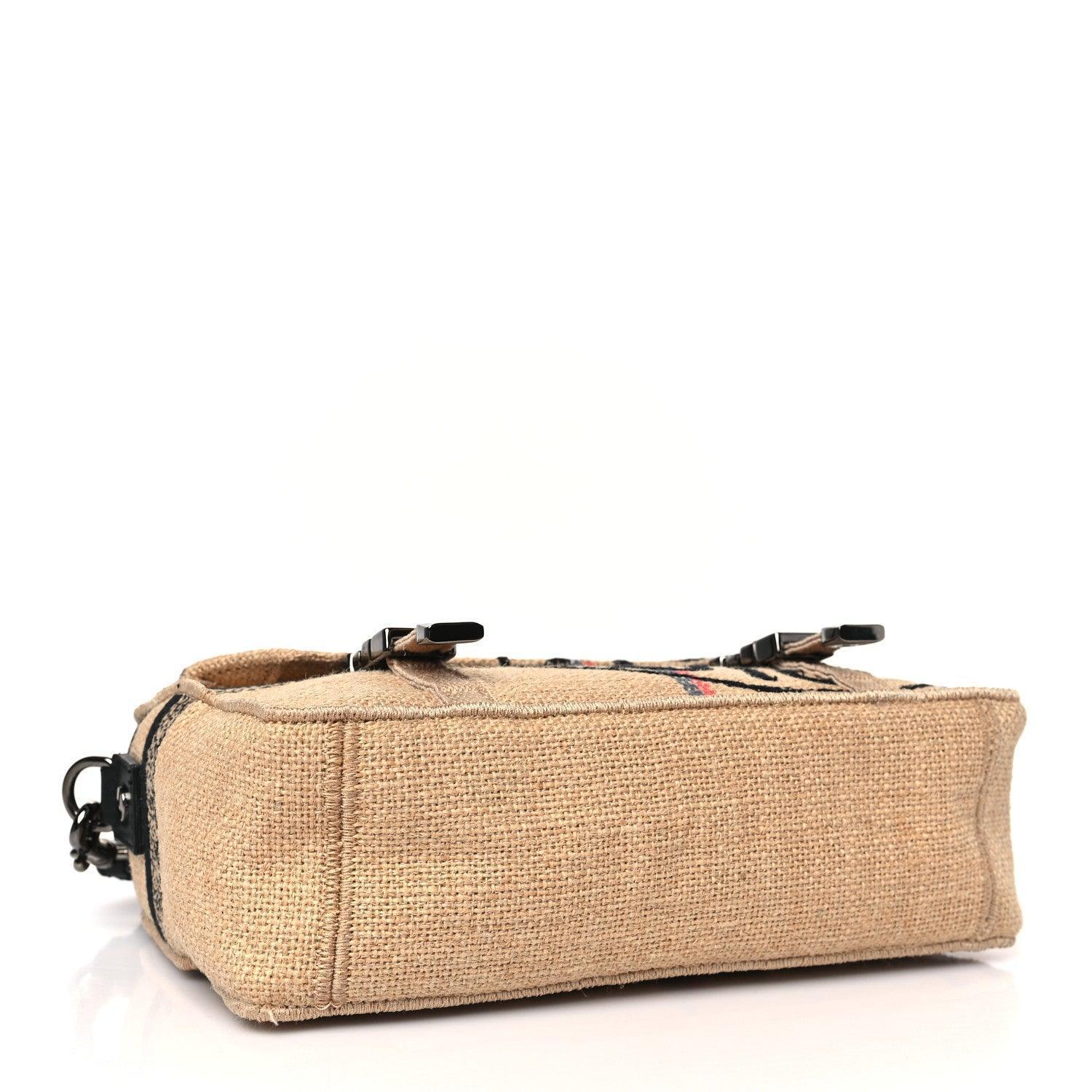 Christian Dior  Canvas Diorcamp Messenger Beige