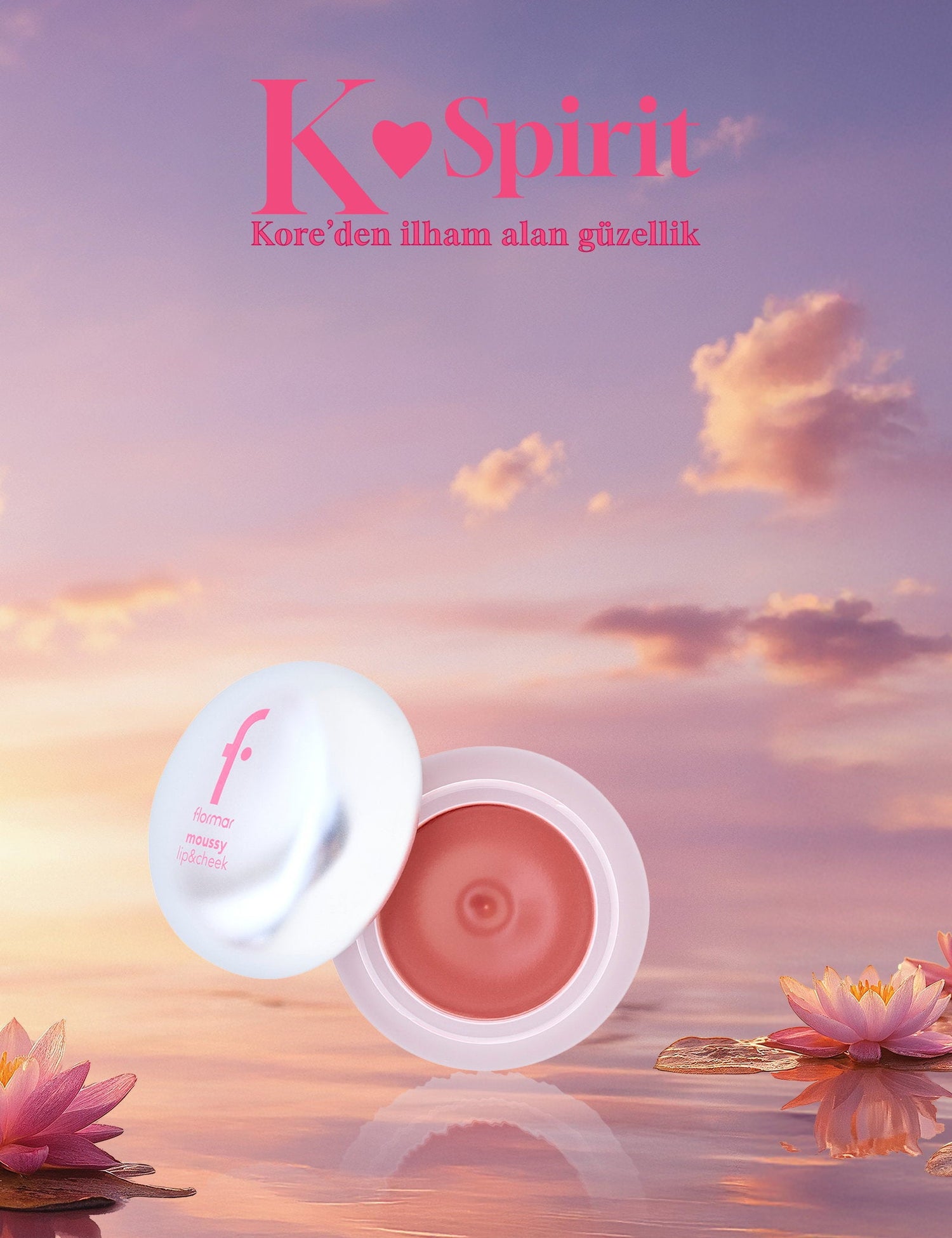 Flormar K-Spirit Moussy Lip &amp; Cheek Tint 5ml