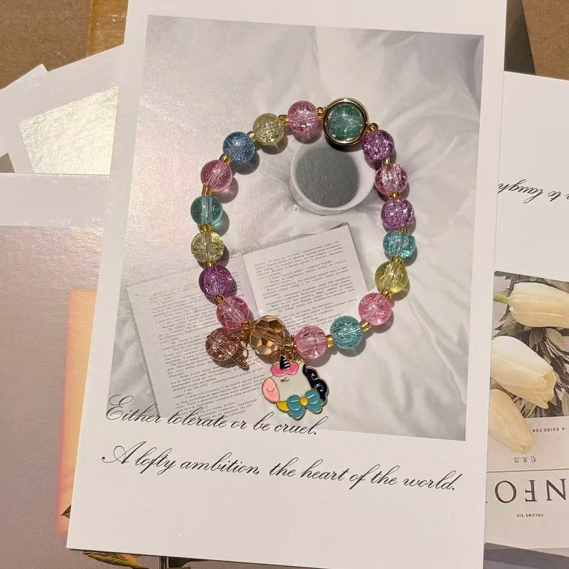 Childrens Crystal Animal Bracelet