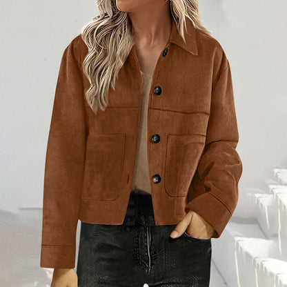 Short suede jacketg