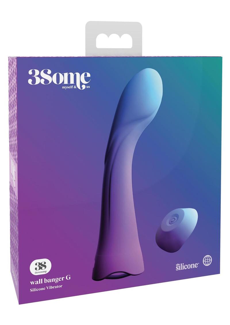3Some Wall Banger G Silicone Rechargeable Vibrator