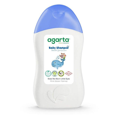 Agarta Natural Baby Shampoo - Gentle, Hypoallergenic, SLS Free for Newborns &amp; Infants