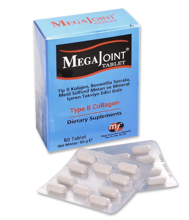 Mega Joint - Joint Health &amp; Mobility Supplement for Active Individuals - 60 Tablets
