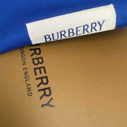 Burberry Blue T-Shirt Without Collar