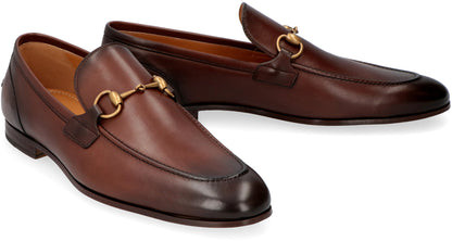 GUCCI Two-Tone Leather Loafers for Men