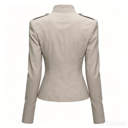 Retro-style elegant jacket coat
