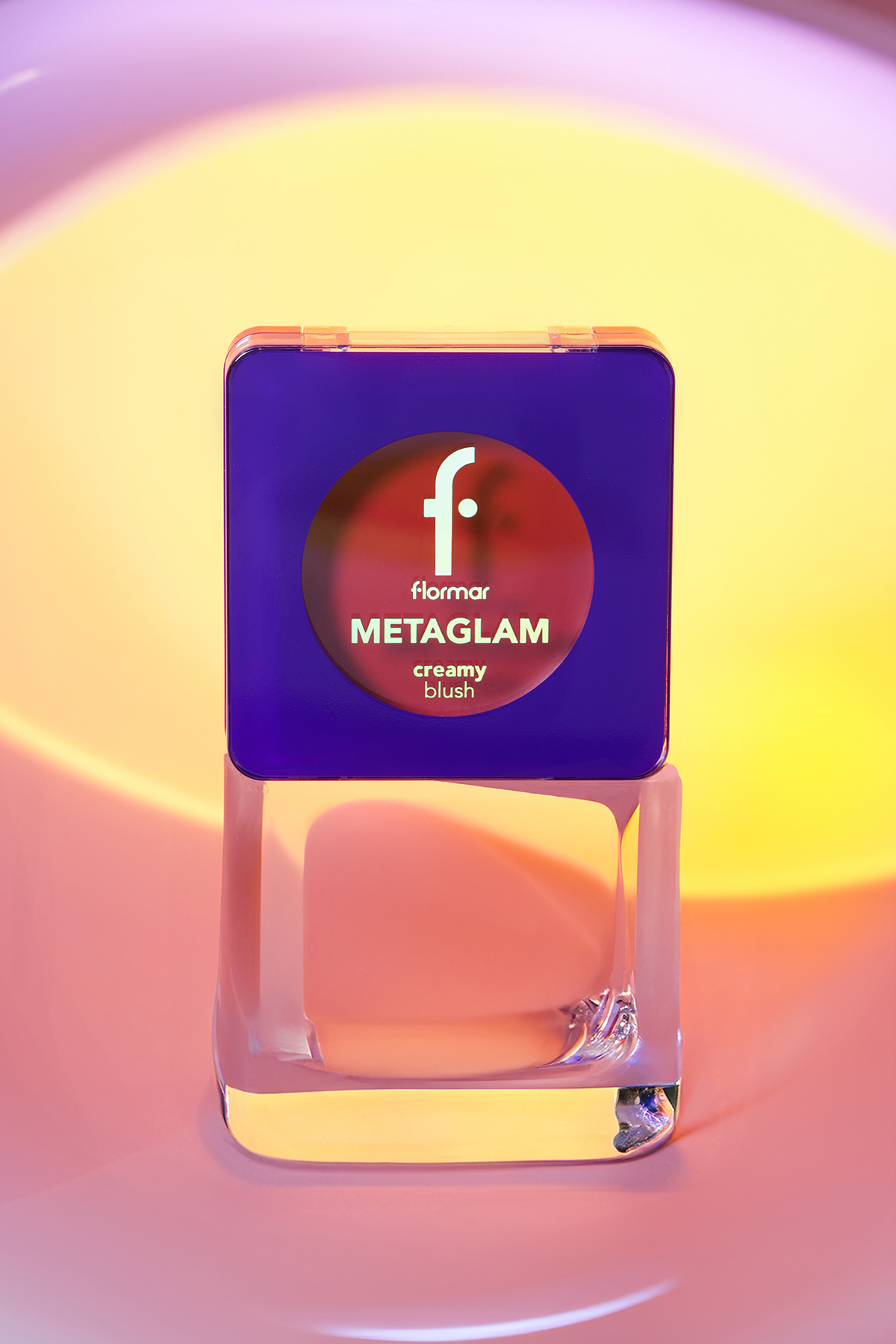 Flormar Metaglam Creamy Compact Blush with Matte Finish