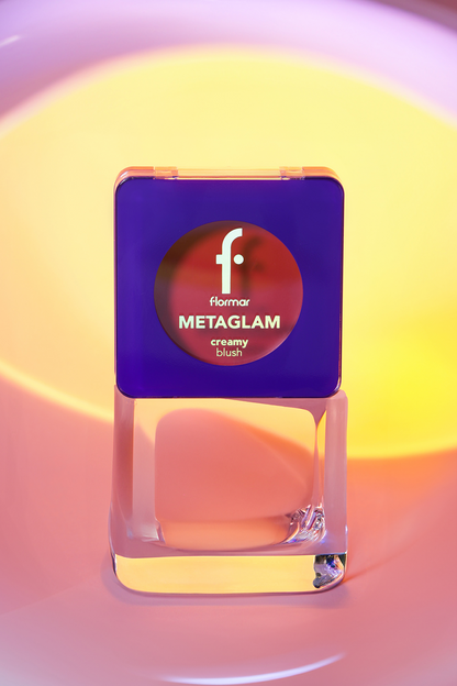 Flormar Metaglam Creamy Compact Blush with Matte Finish