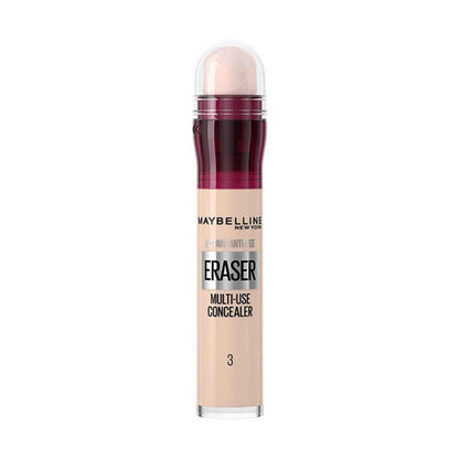 Maybelline Instant Anti Age Eraser Concealer - High Coverage, Hydrating, 12-Hour Wear