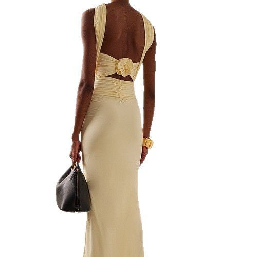 Sexy Backless Bandage Evening Dress