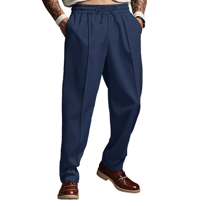 Mens Casual Straight Leg Pants