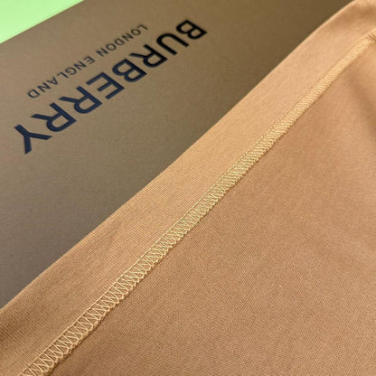 Burberry Luxury T-Shirt Without Collar Brown - Premium Cotton Comfort
