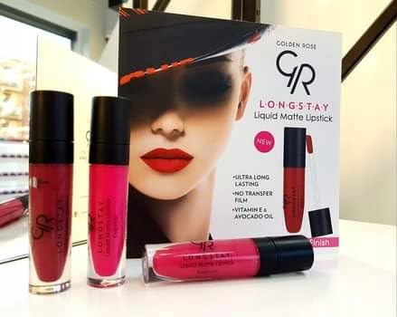 Golden Rose Liquid Matte Lipstick 20 - Long Lasting, Matte Finish, Vitamin E &amp; Avocado Oil
