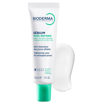 Bioderma Sebium Pore Refiner Face Moisturizer for Combination/Oily Skin - Lightweight, Non-Greasy, Pore Minimizing