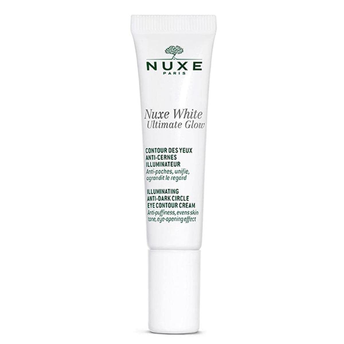 Nuxe White Ultimate Glow Eye Contour Cream - Dark Circle Treatment &amp; Hydrating Eye Cream