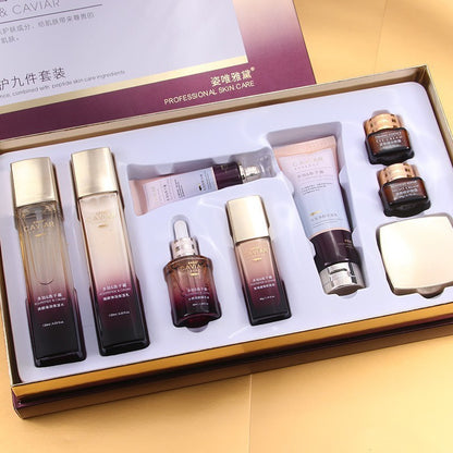Anti-wrinkle and moisturizing skincare set