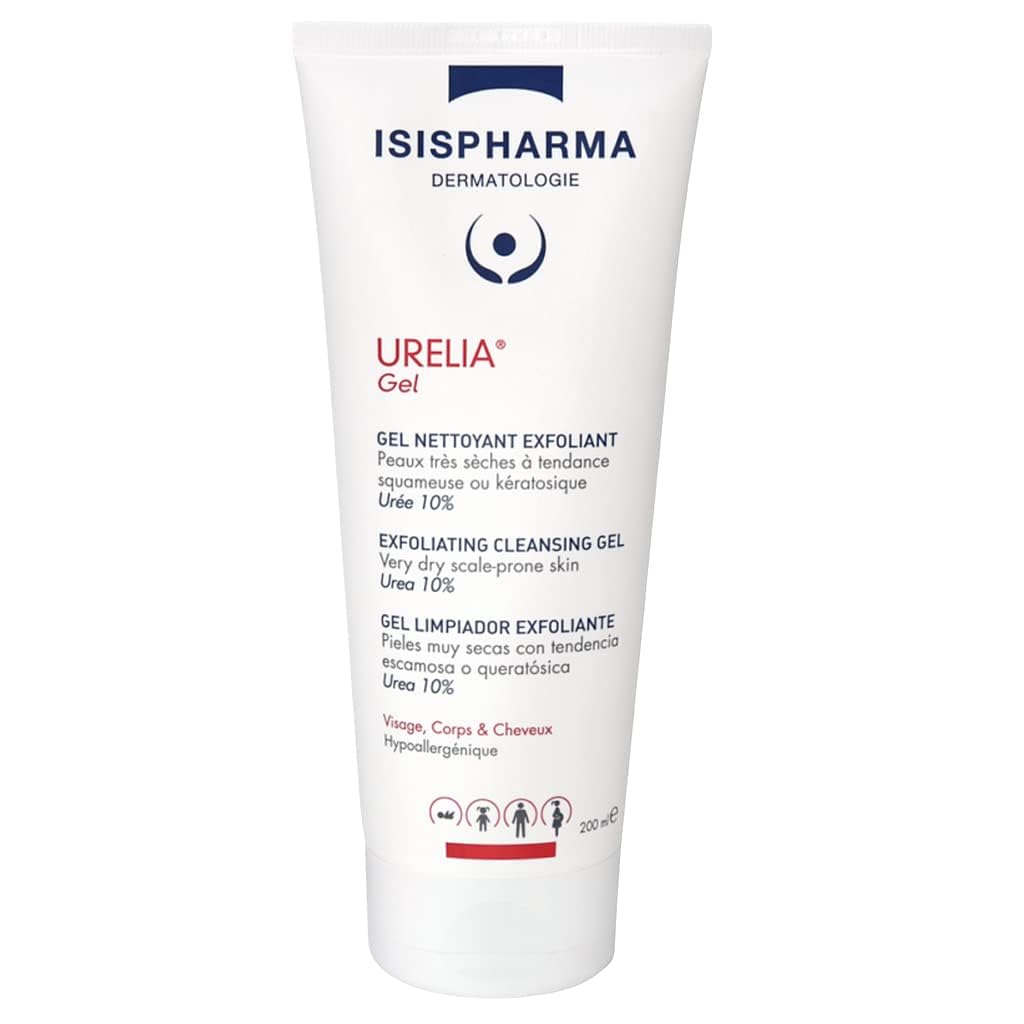 Isis Urelia Gel Cleanser For Face, Hair &amp; Body - 200ml, Gentle &amp; Versatile Sensitive Skin Care