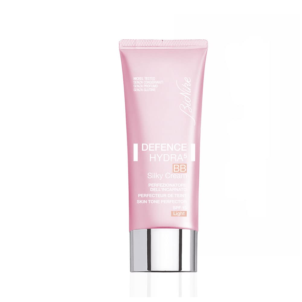 BioNike Defence BB Moisturizing Cream with Hyaluronic Acid &amp; SPF15 - Lightweight, Skin Tone Evening Cream