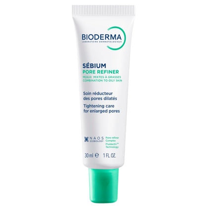 Bioderma Sebium Pore Refiner Face Moisturizer for Combination/Oily Skin - Lightweight, Non-Greasy, Pore Minimizing