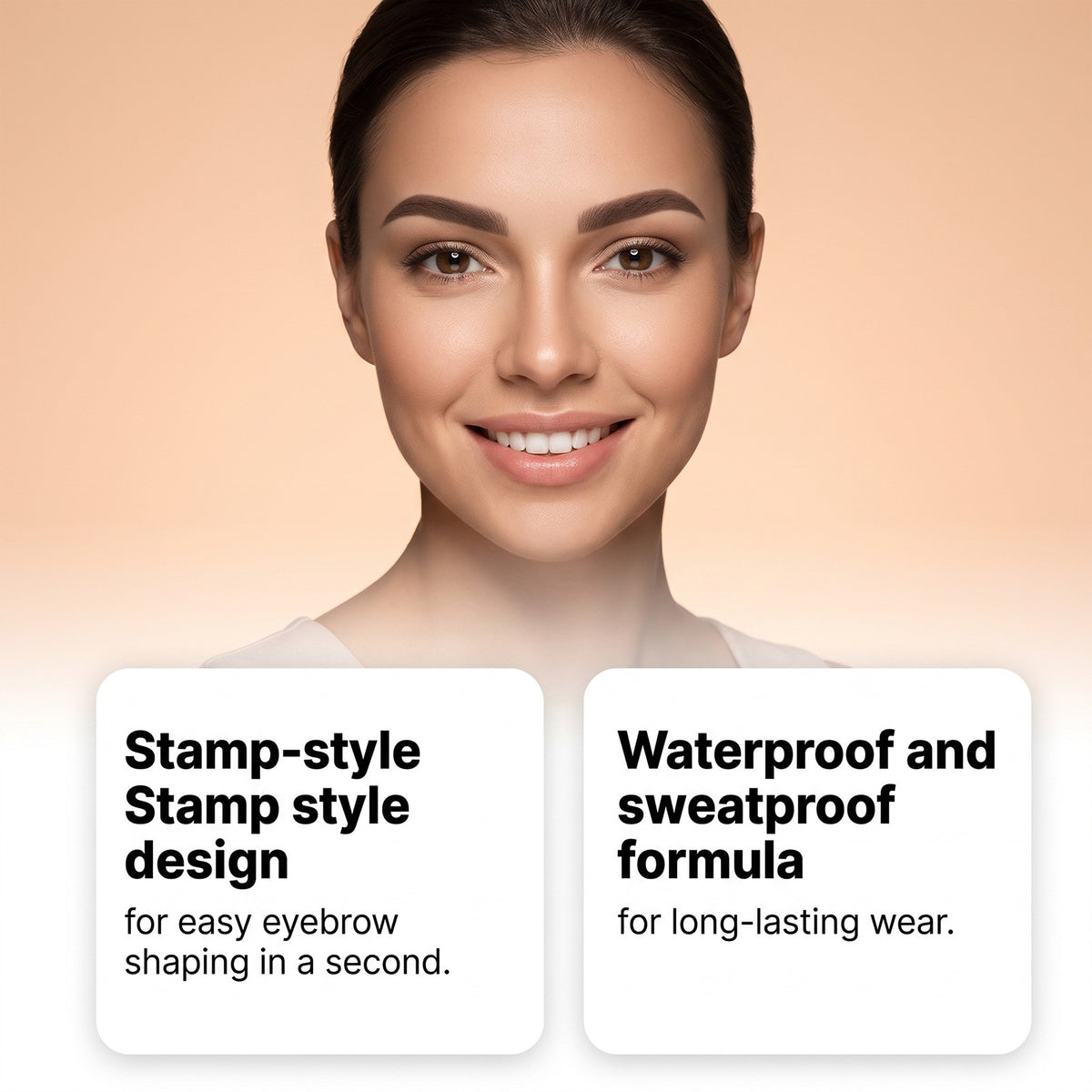 Waterproof Stamp Eyebrow Powder Kit