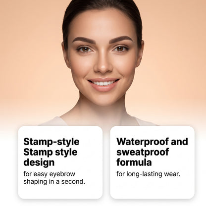 Waterproof Stamp Eyebrow Powder Kit