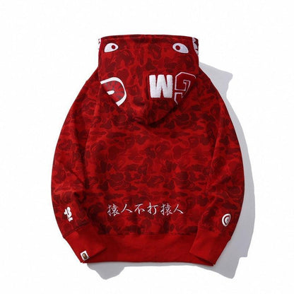 BAPE OG Camo Shark Full Zip-Up Hoodie A Bathing Ape &