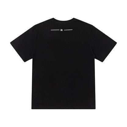 Amiri Black T-Shirt Without Collar