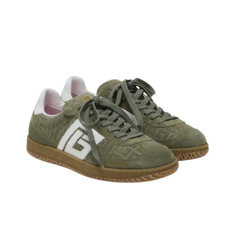 BALMAIN Swan Low-Top Skateboard Shoes &