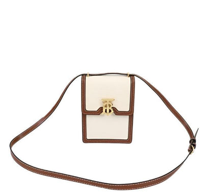 BURBERRY Valencia Tb Leather Crossbody Pouch