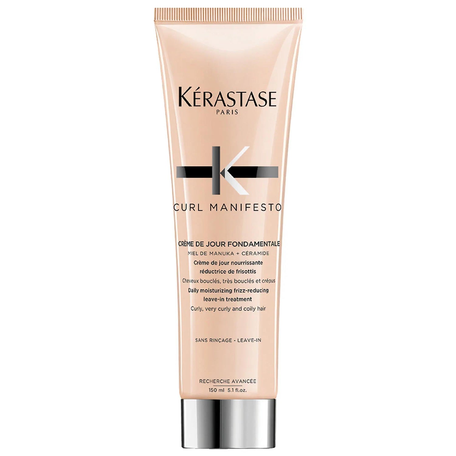 Curl Manifesto Hydrating Leave-In Cream for Curly Hair - Ultra-Lightweight, Frizz Control &amp; Curl Definition