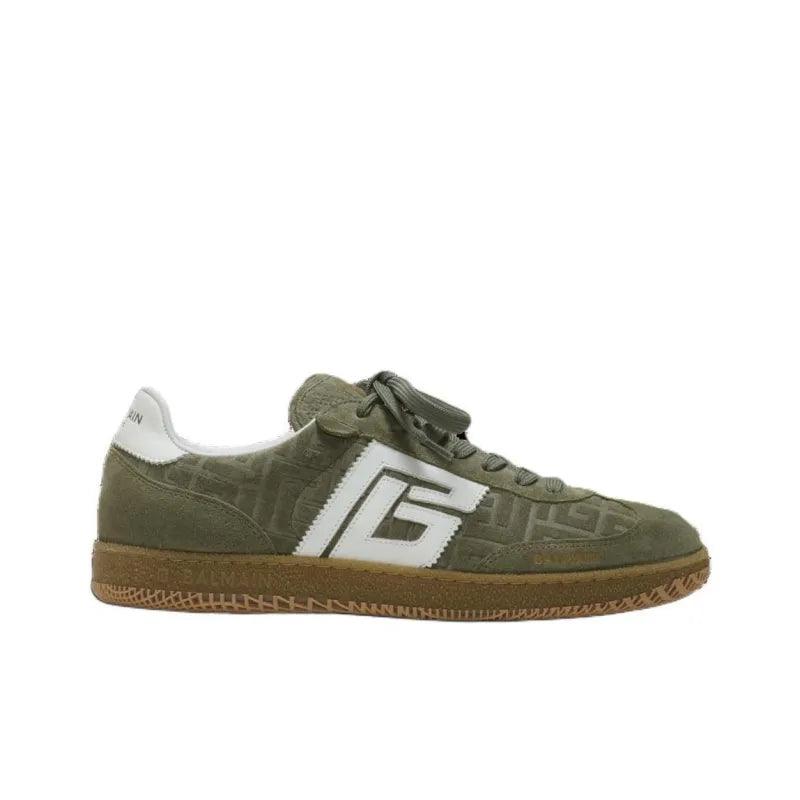 BALMAIN Swan Low-Top Skateboard Shoes &